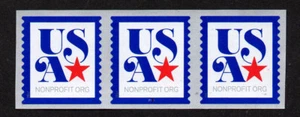 USA, SCOTT # 5172, STRIP OF 3 STAMPS PNC3 # P111 OF NON-PROFIT ORG., MNH - Picture 1 of 1