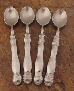 Southern Living Gallery Juego de 4 cucharaditas cucharas cubiertos de acero inoxidable lote C - Imagen 1 de 4