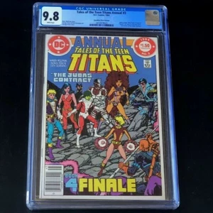 Tales of the Teen Titans Anual #3 CGC 9.8 💥 VARIANTE DE PRECIO CANADIENSE DE $1.50 💥 - Imagen 1 de 4
