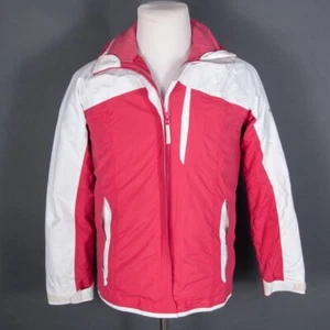Columbia Interchange Omni-Tech 3-in-1 Triclimate coat Zip-in Fleece Y 14/16 - Picture 1 of 12