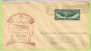 FAM 18 Pan Am F18-10 June 24 1939 New York NY to Southampton UK #3 - Picture 1 of 1