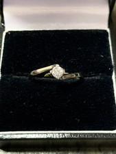 platinum diamond ring .20 Carat solitaire