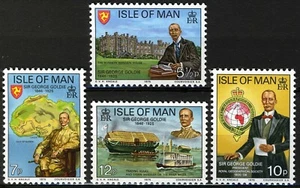 Isle of Man 1975, Sir George Goldie (1846-1925) set MNH, Mi 64-67 - Picture 1 of 1