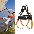 Rock Climbing Harness Outdoor Aerial Work Safety Rope Polyester Climbing Gea Ds0