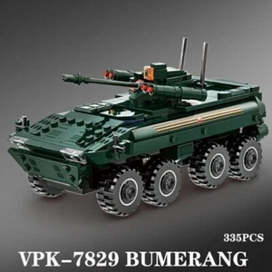 335PCS Military Vehicles Building Blocks Haima Si Rocket Gun Armored Ccar Toys - Picture 1 of 1