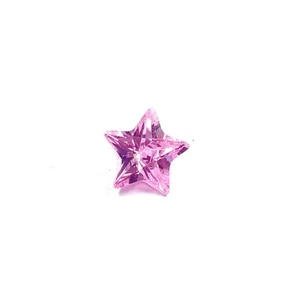 Natural EGL CERTIFIED 3.85 Ct Ceylon Pink Sapphire Star Shape Loose Gemstone KKJ - Picture 1 of 10
