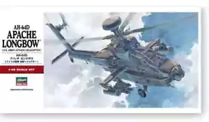 Hasegawa PT23 07223 AH-64D Apache Longbow 1/48 Scala Modello Plastica Kit T48 - Foto 1 di 6