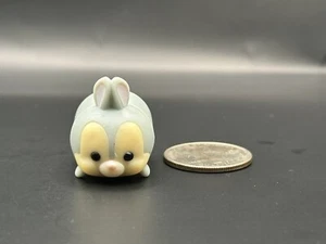 Disney Tsum Tsum Thumper MEDIUM Vinyl Figure Bambi Bunny Gray Rabbit - Picture 1 of 5