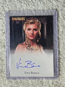SPARTACUS BLOOD AND SAND LIMITED ED. HANDSIGNIERTE KARTE VIVA BIANCA AS LLITHYIA - Bild 1 von 2