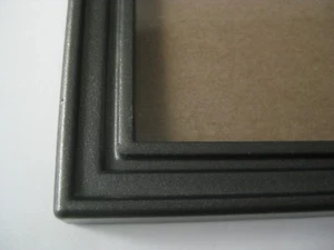Gunmetal Gray Magnetic Picture Frame for Fridge fits 8.5 x 11 inch Paper Photos - Picture 1 of 3