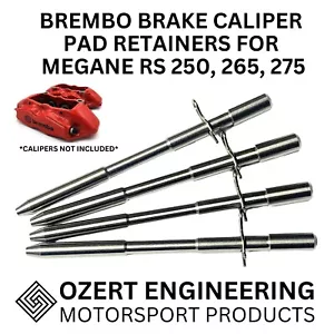 Renault Megane MK2 RS 250 265 275 Brembo Brake Caliper Retaining Pins - Picture 1 of 4