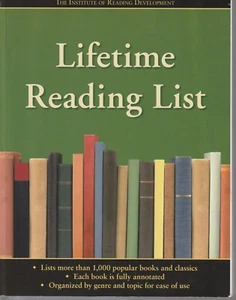 Lifetime Reading List Books Classics Periodicals 2010 Institute of Reading Devel - Picture 1 of 2