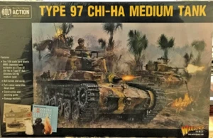 Type 97 Chi-Ha Japanese medium tank - Bolt Action - Warlord Games - NIB - Imagen 1 de 2