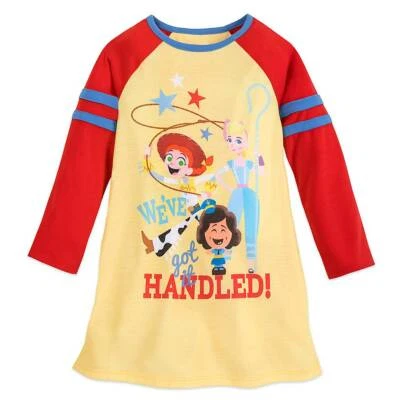 NWT Disney Store Toy Story 4 Jessie Bo Peep NightGown NightShirt Girls many sz - Image 1 of 3