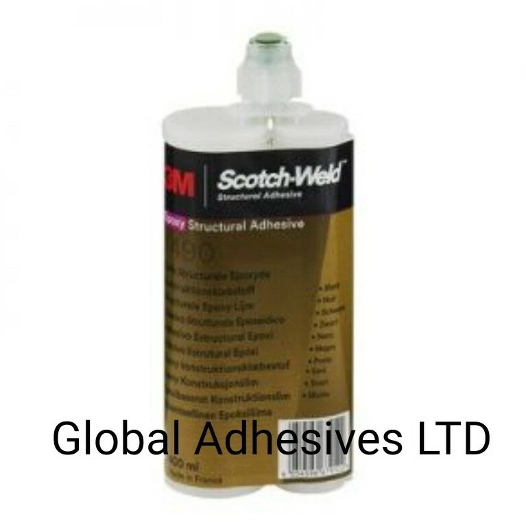 Adhesivo epoxi escocés 3M DP490 negro 400 ml alta temperatura Reino Unido - Imagen 1 de 1