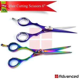 Tijeras profesionales de peluquería tijeras de corte de pelo estilista de salón - Imagen 1 de 3