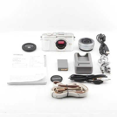 Cámara digital Olympus Pen E-PL9 sin espejo blanca con 14-42 mm Japón 740shot【COMO NUEVA】Olympus Pen E-PL9 Foto 1 de 4