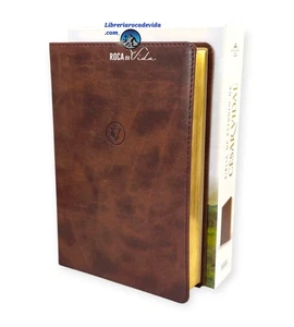 Biblia de Estudio de César Vidal RV1960, imit piel café - Picture 1 of 9