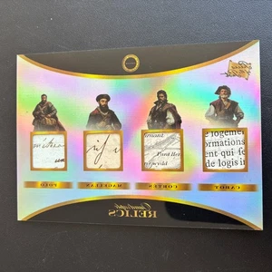 2025 Pieces Of The Past Pirates Edition CABOT CORTES MAGELLAN POLO Quad Relics - Picture 1 of 2