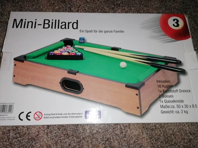 Mini Billard Kinder Tabletop Pool Set - Bild 1 von 4
