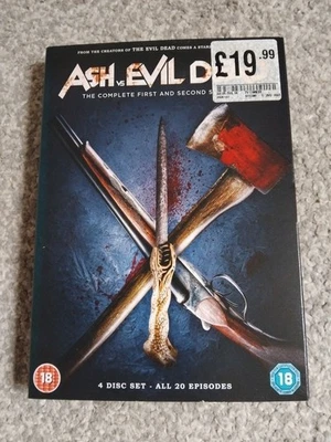 ASH VS EVIL DEAD COMPLETE 1ST & 2ND SEASONS DVD. FREE UK POSTAGE. - Image 1 of 4