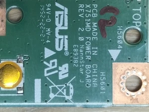 Asus F751M F751MA X751M X751MA X751MD Power Button Board 60NB0600-PS1020 - Photo 1/11