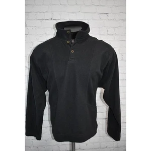 Nike F.I.T. de colección Suéter polar para hombre talla 2XL Pullover Henley negro poliéster - Imagen 1 de 11