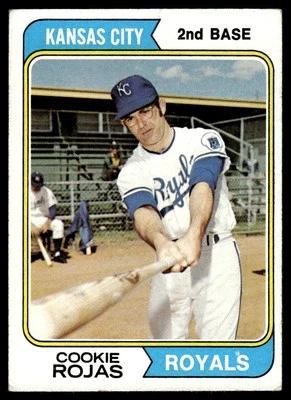 1974 Topps Cookie Rojas Kansas City Royals #278 Foto 1 de 2