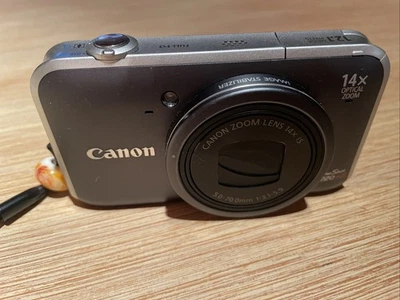 Canon PowerShot SX220 HS 12.1 MP Digitalkamera - Grau - Bild 1 von 4