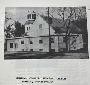 Monroe SD Ethnic cookbook German Norwegian Swedish Dutch Reformed Church VTG Pie - Picture 1 of 24