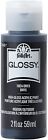 FolkArt Glossy Paint 2oz-Onyx 11-11834