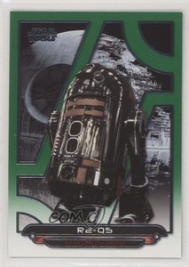 2018 Topps Star Wars Galactic Files Reborn Green 195/199 R2-Q5 #ROTJ-20 9aj