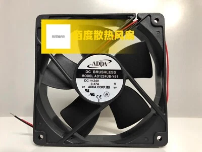 ADDA AD1224UB-Y51 12032 24V 0.37A Inverter Cooling Fan - Image 1 of 4