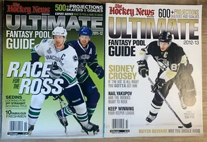 The Hockey News Ultimate Fantasy Guides: 11-12 & 12-13, Vancouver Canucks Crosby - Picture 1 of 3