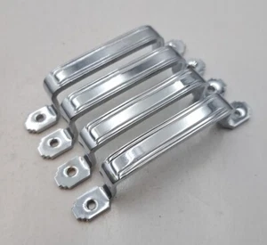 Vintage Cabinet Door Handles Pulls Retro Mid Century Modern Hardware Lot of 4 - Picture 1 of 8
