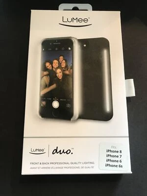 LuMee Duo LED Lighting Selfie Case for iPhone 8 iPhone 7 iPhone 6/6s - NEW - Image 1 of 4