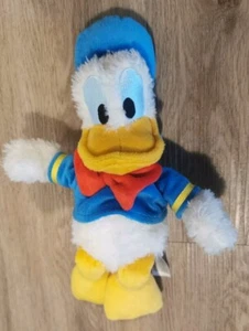 Disney Parks Fuzzy Donald Duck Plush 11" - Picture 1 of 6