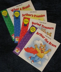 Arthur's Family Values 4 NEW Paperback ARTHUR Story Books by Marc Brown - Imagen 1 de 6