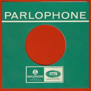 PARLOPHONE (green £ logo & EMI) REPRODUCTION RECORD COMPANY SLEEVES (pack of 10)
