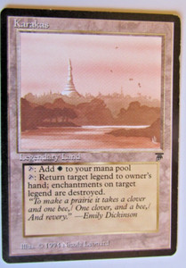 Magic The Gathering - Karakas Card - Legends