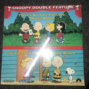 Peanuts There's No Time for Love Charlie Brown Someday You'll Find Her Laserdisc - Picture 1 of 5