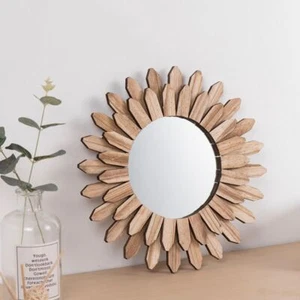 Rustic Farmhouse Decorative Mirror 12inch Wall Mirror Bathroom - Picture 1 of 11