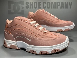 NEW & SUPER CUTE WOMEN’S DC Shoes Legacy Lite *PINK* size 7.5 *Comfort & Style* - Picture 1 of 11