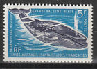 TAAF 1966  n° 22 - Grande baleine bleue - Neuf ** / MNH