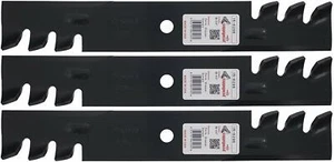 3 Pk Copperhead Mulching blades Fits Gravely 44-48" Bobcat Toro Ferris (6296) - Picture 1 of 1