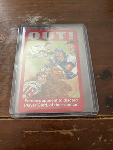 1996 TEAM OUT! MIKE PIAZZA BASEBALL GAME CARD