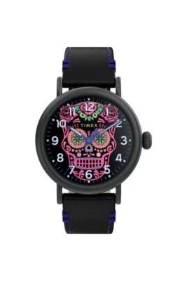 Timex Waterbury Standard Dia de los Muertos 40mm Watch TW2V67600 - Image 1 of 4