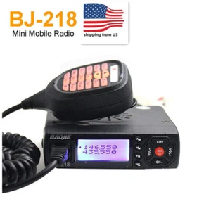 BAOJIE BJ-218 Car Mobile VHF/ UHF Dual Band FM Radio Transceiver Walkie Talkie - Picture 1 of 13
