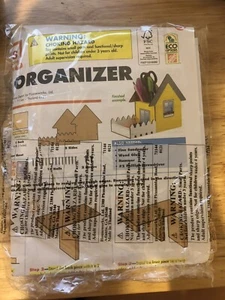 May 2021 Home Depot Kids Workshop House Desk Organizer w/ Pin Certificate Sealed - Picture 1 of 3