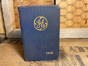 Vintage 1958 GE ~ General Electric Personal Pocket Diary - Picture 1 of 9